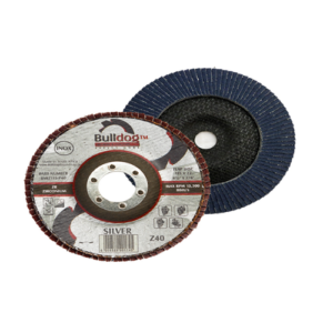 Flap Disc Silver Angled Zirc 115x22 P120