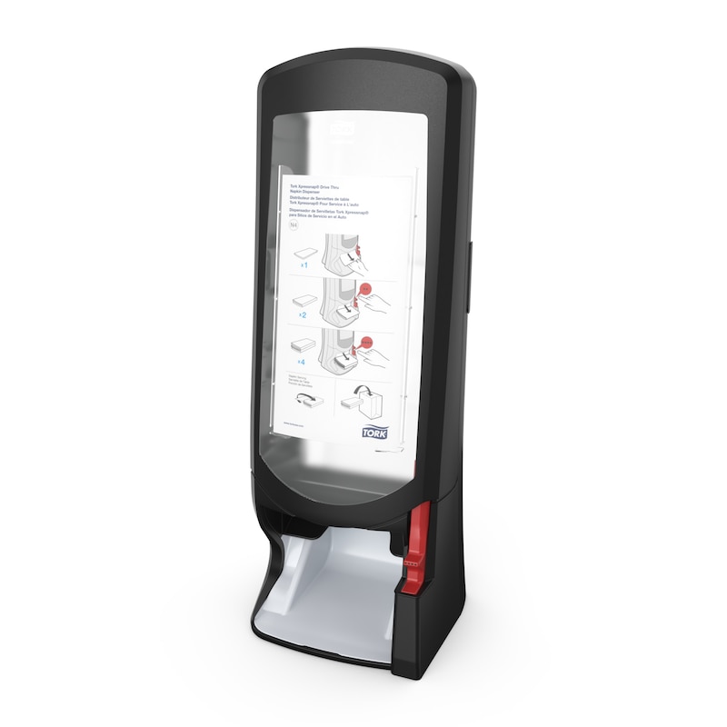 Black Drive Thru Napkin Dispenser
