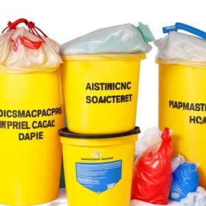 disposing of yellow sharps containers