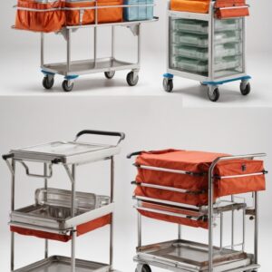 dressing trolley stainless steel