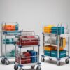 hospital medical trolley