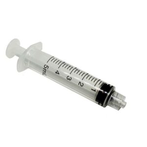 Syringe 5ml luer lock