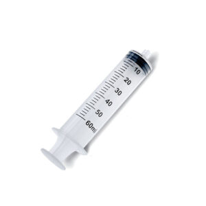 Syringes 3 part - Luer Slip - 50/60ml Syringe - Latex Free - box of 20's