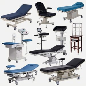 Hospital exam beds