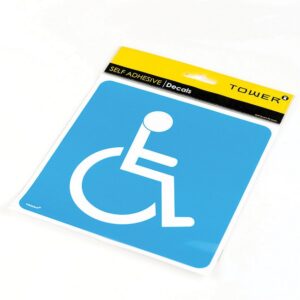 Vehicle Signage - Physically Challenged Decal Signage - 162 x 172mm - DECAL-HV