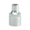 Bi-hex Socket - 12 Point - Chrome Vanadium - 1/2" Connector - Standard Length - 8mm - YT-1270