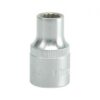 Bi-hex Socket - 12 Point - Chrome Vanadium - 1/2" Connector - Standard Length - 10mm - YT-1272