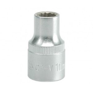 Bi-hex Socket - 12 Point - Chrome Vanadium - 1/2" Connector - Standard Length - 10mm - YT-1272