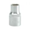 Bi-hex Socket - 12 Point - Chrome Vanadium - 1/2" Connector - Standard Length - 11mm - YT-1273