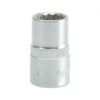 Bi-hex Socket - 12 Point - Chrome Vanadium - 1/2" Connector - Standard Length - 14mm - YT-1276
