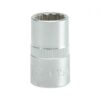 Bi-hex Socket - 12 Point - Chrome Vanadium - 1/2" Connector - Standard Length - 15mm - YT-1277