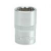 Bi-hex Socket - 12 Point - Chrome Vanadium - 1/2" Connector - Standard Length - 19mm - YT-1281