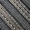 Entrance Mat - Premier Star Gripper Plus Floor Tile with Woven Inserts Open - 45 x 30 x 1.4 cm - Charcoal - PSG010002