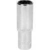 Bi-hex Deep Socket - 12 Point - Chrome Vanadium - 1/2" Connector - 76mm Length - 19mm - YT-12941
