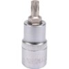 Torx Bit Socket - Male - Chrome Vanadium - 1/2" Connector - Standard Length - T40 x 50mm - YT-04314