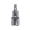 Hex Bit Socket - Chrome Vanadium - 1/2" Connector - Standard Length - HEX 9 x 50mm - YT-76596