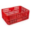 Live Chicken Crate - Open Top - Vented - Plastic Crate - 74 x 53 x 31 cm - Virgin Material - HACCP - PI-LB10-OT-virgin