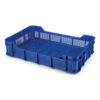 Berry Crate - Plastic Catering Box - Vented Base and Sides - 53 x 35.5 x 11.5 cm - Virgin Material - HACCP - PI-430-Vented-virgin