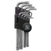 Key Torx Wrench Set - Security - Long - 9 Piece - TOOK1010