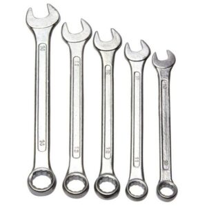 Spanner Set - Combination - 5 Piece - TOOS1817