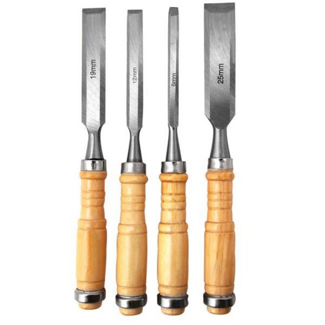Chisel Firmer Set - DIY Use - 4 Piece - TOOC183