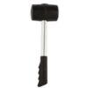 Rubber Mallet - Steel Shaft - 500g - TOOM1258