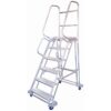 Mobile Safety Step Ladder - Mounty Rollstep - 6 Step - 2.345m High - MLH06