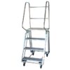 Mobile Safety Step Ladder - Mounty Rollstep - 4 Step - 1.835m High - MLH04