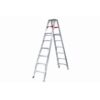 Stepladder - Heavy Duty Double Sided Aluminium - 4 Steps - 1.2m - LASD4