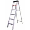 Stepladder - Industrial Heavy Duty A-Frame Aluminium - 12 Steps - 3.6m - LAS12