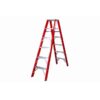 Fibreglass Double Sided Ladder - Industrial A-Frame - 6 Steps - 1.8m - FGSD6