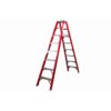 Fibreglass Double Sided Ladder - Industrial A-Frame - 10 Steps - 3.0m - FGSD10