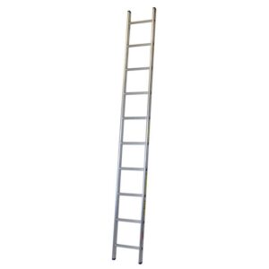 Single Ladder - Industrial Aluminium - 16 Steps - 4.8m - CSL16