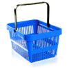Jumbo Shopping Basket - Plastic - 27L - Colour Options