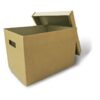 Cardboard Archive Box with Lid - Instacase SWB Carton - Corrugated - 43 x 32.5 x 25 cm - 2G_CAIN4332