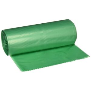 Wheelie Bin Refuse Bag - 140L - Green - 30 Micron - Pack of 1000 - 140LBAG-GREEN
