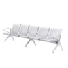 Airport Bench - Indoor Waiting Room Seat - Mild Steel - Heavy Duty - Five Seater - Flat Pack - 302 x 67 x 82 cm - PD05