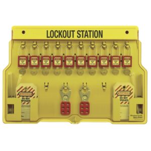 Lockout Station Complete - Safety Series - 55.8 x 4 x 39 cm - MA500137