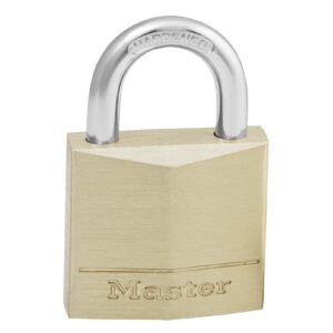 Brass Padlock - Standard Hardened Shackle - Keyed - 40mm - MA205335