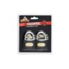 Padlock - Iron - 2k/A - 50mm - Pack of 2 - 97031075