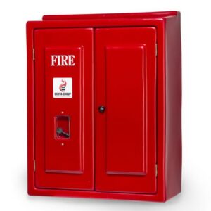 Fire Extinguisher Cabinet - Fibre Glass - Double - 9kg