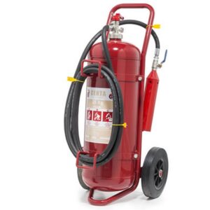 Fire Extinguisher Trolley - Full - Foam - A, and B Class Fires - 25L