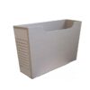 Cardboard Document Containers - Lateral - A4 - Greyline - 22 x 16 x 32 cm - Pack of 60 - BCA402