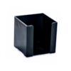 Paper Cube Holder - Square - Doodle Box - Recycled - 10 x 10 x 10 cm - Black - Pack of 8 - 019DB-R