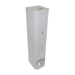 Toilet Paper Dispenser - 5 Roll - Powder Coated Steel - White - TR_05