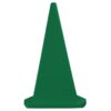Safety Cone - Triangular - Hard Plastic - Parking Bollard - 100cm - Green - MBOL1MG