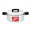 Pot with Lid - Hart - J7 BAK S.H - Aluminium - 1L - Pack of 10 - 700500