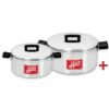 Pots with Lids - Combination - 4 Piece - Hart J7 - Aluminium - 175mm - 225mm Pots - 700076