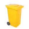 Wheelie Bin - SABS Approved - 240L - Yellow - Pack of 12 - Wheelie Bin 240L-yellow