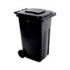 Wheelie Bin - SABS Approved - 240L - Black - Pack of 12 - Wheelie Bin 240L-black